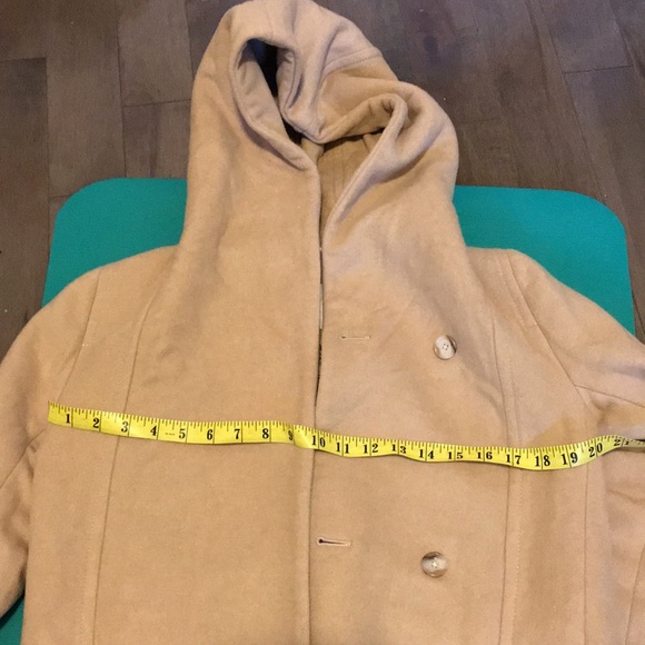 wilfred hooded wool cashmere coat - Picture 8 of 11